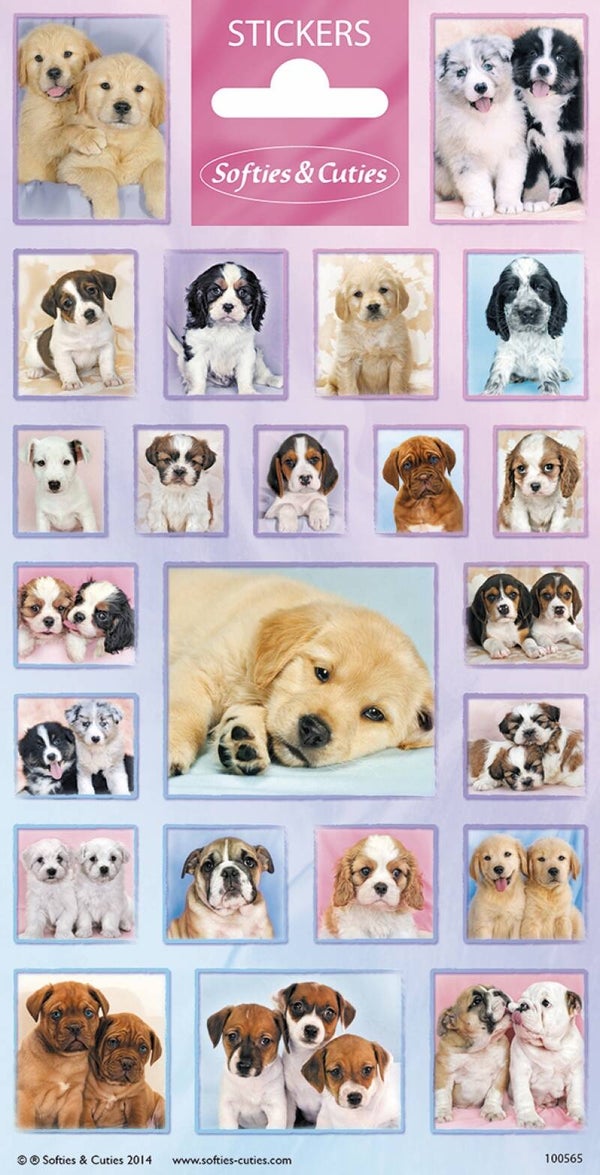 Stickervel puppies