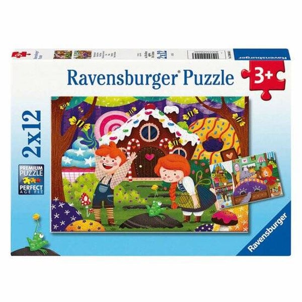 Ravensburger puzzel Fairy Tales 2x12 stukjes