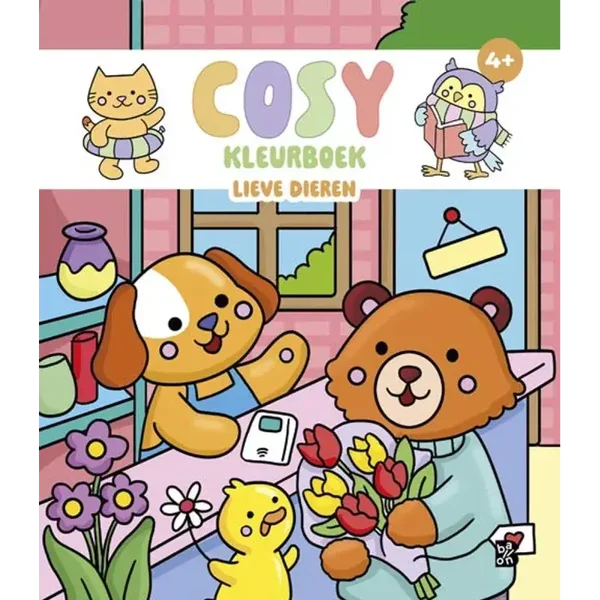 Cosy kleurboek: Lieve dieren