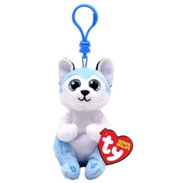 Ty Beanie Bellies Clip Thunder Husky 10cm