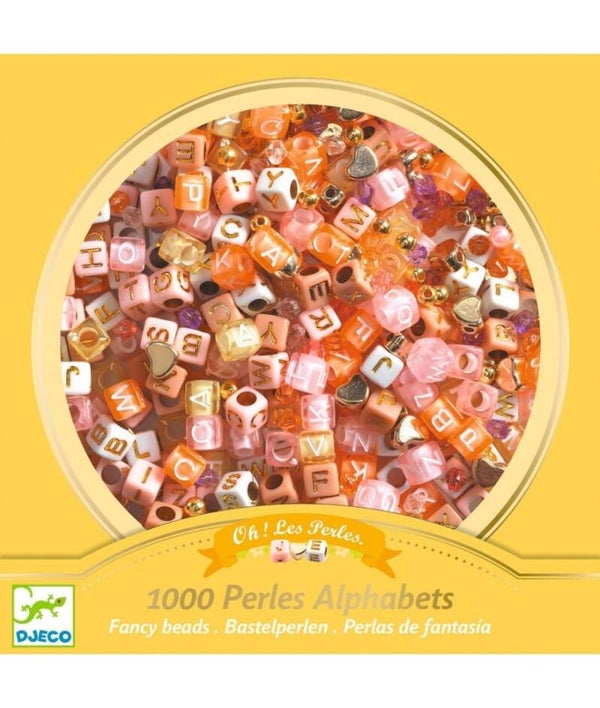 Djeco Alfabet kralen, Goud DJ00031