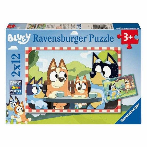 Ravensburger puzzel Bluey 2x12