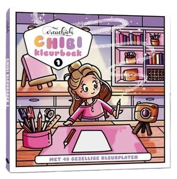 Creachick Chibi Kleurboek 1