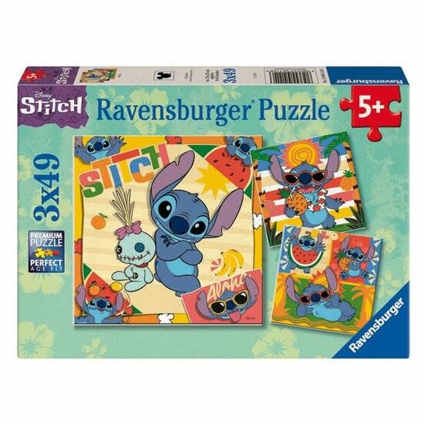 Ravensburger puzzel Disney Stitch 3x49