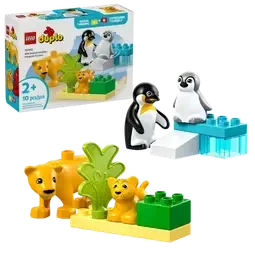 Lego Duplo Families van wilde dieren: pinguïns en leeuwen 10442