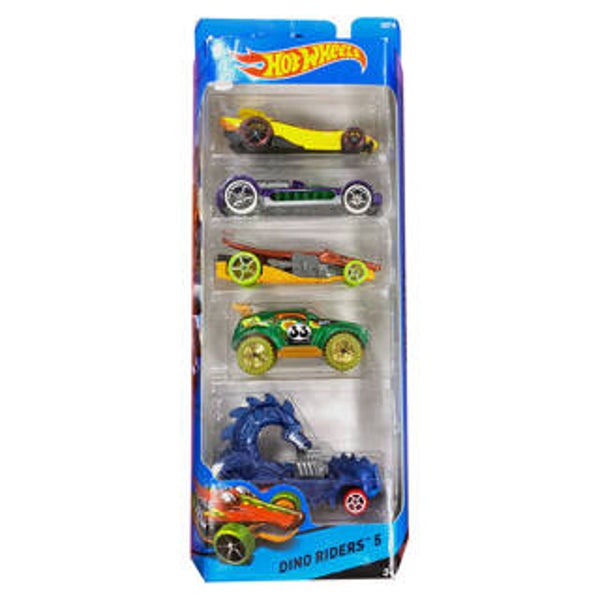 Hot Wheels Auto Diecast 5-Pack Assorti