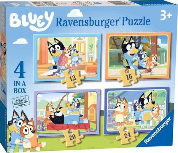 Ravensburger Bluey 4 in 1 box