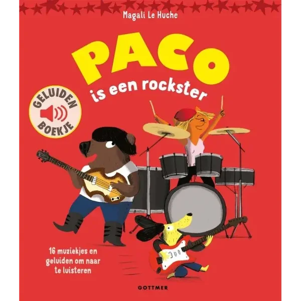 Paco is een rockster (geluidenboekje)