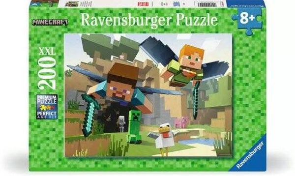 Ravensburger puzzel Minecraft avonturen 200 stukjes