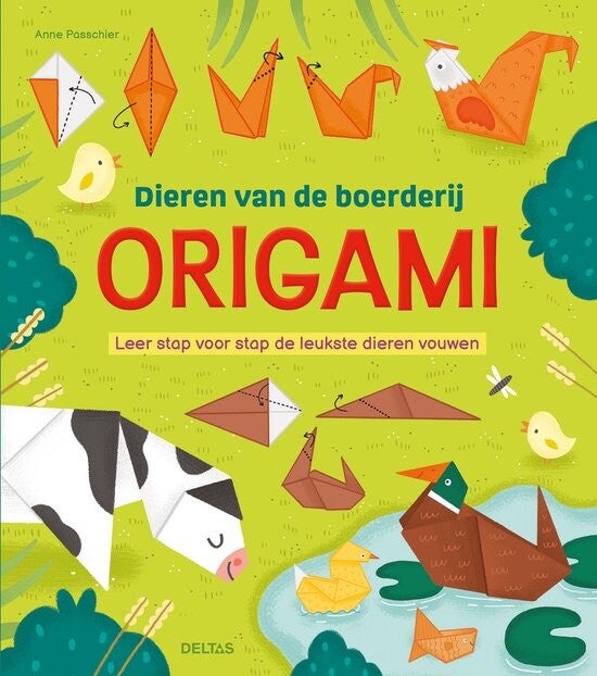 Origami dieren van de boerderij