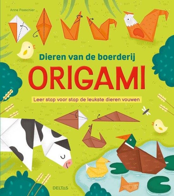 Origami dieren van de boerderij