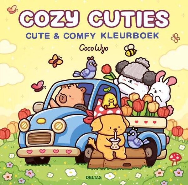 Cozy Cuties Cute & Comfy Kleurboek Coco Wyo