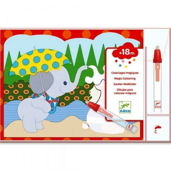 Djeco magisch kleuren Hidden Outside  DJ09065