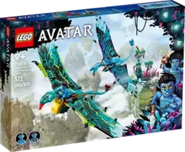 Lego Avatar Jake & Neytiri’s eerste vlucht op de Banshee 75572