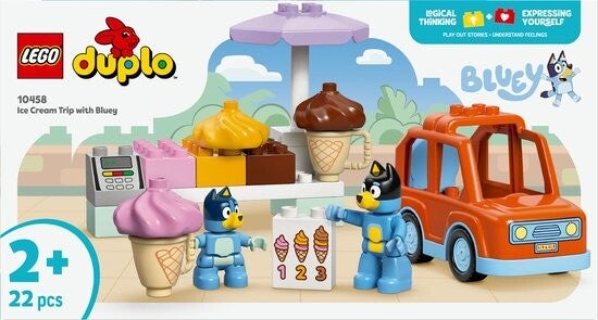 Lego Duplo Een ijsje halen met Bluey 10458