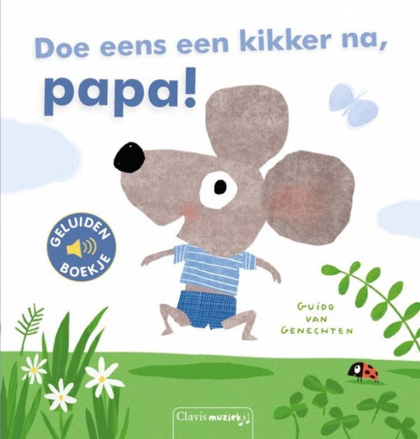 Doe eens een kikker na, pap! (geluidenboek)