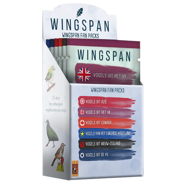 Wingspan Fan Pack Set - Bordspel