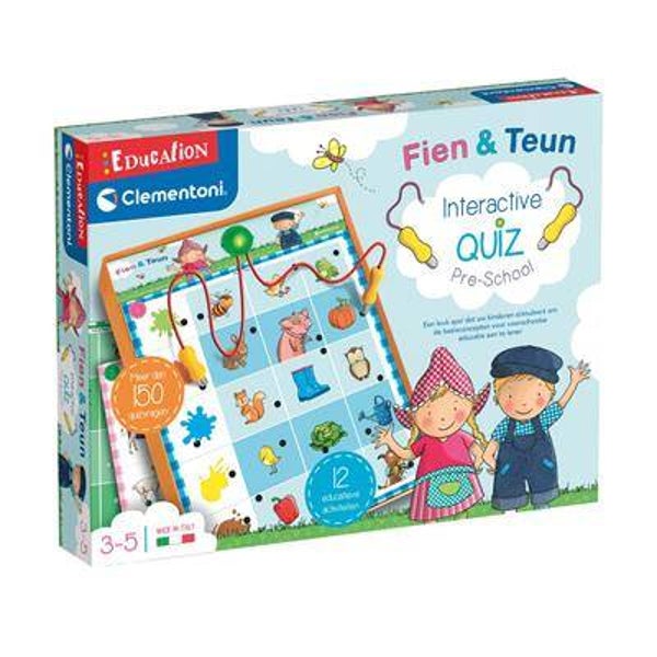Clementoni Leerspel Fien En Teun Quizzy