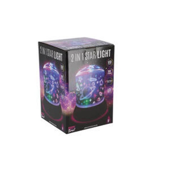 Party Time LED 2 in 1 starlight met zwarte voet