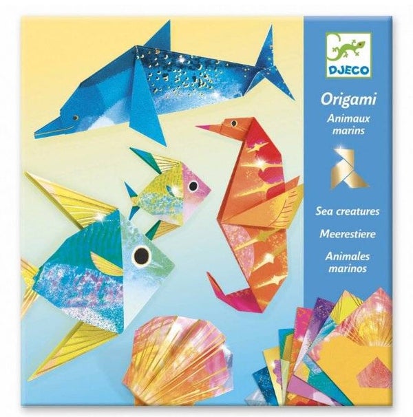 Djeco Origami Zeedieren  DJ08755