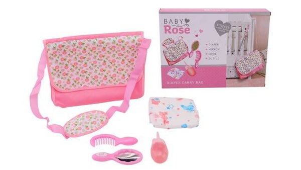 Baby Rose Luier draagtas met accessoires