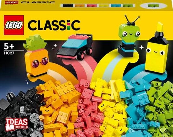 Lego Classic Creatief Spelen met Neon Bouwset - 11027