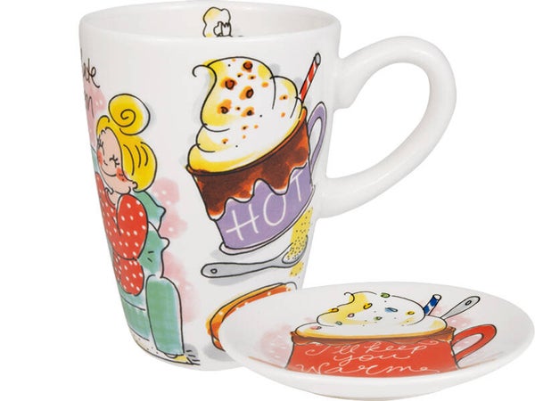 Blond Amsterdam Chocolade set roze 202272