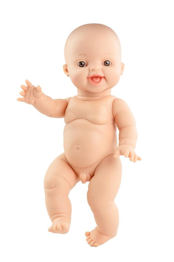 Pop Gordi jongen (bloot/lachend/34cm)