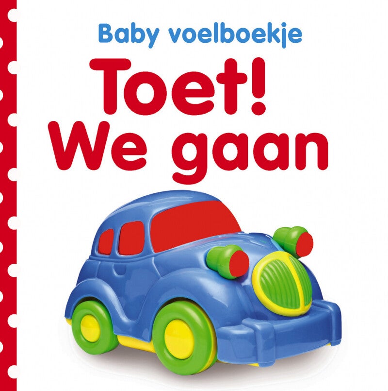 Baby voelboekje: Toet! We gaan