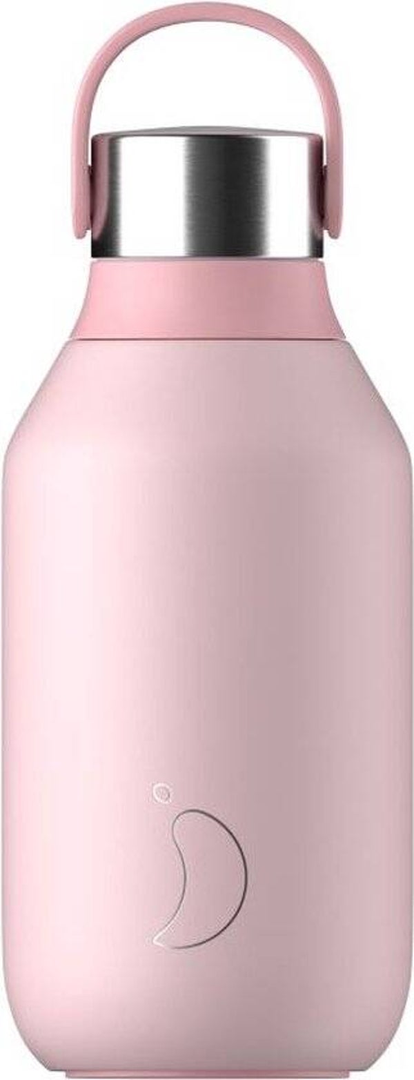 Chillys Bottle 350ml Blush Pink