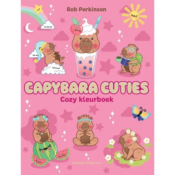 Capybara Cuties - Cozy kleurboek