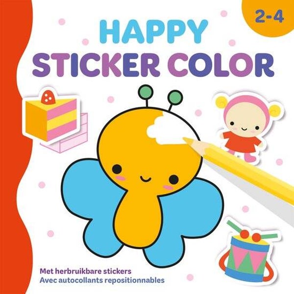 Happy Sticker Color 2-4 jaar