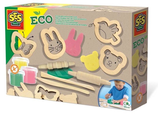 ECO - klei met houten tools