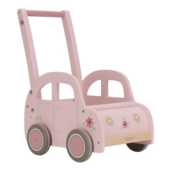 Little Dutch Loopwagen Roze FSC LD7128