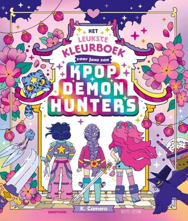 Het leukste kleurboek voor fans van K-Pop Demon Hunters