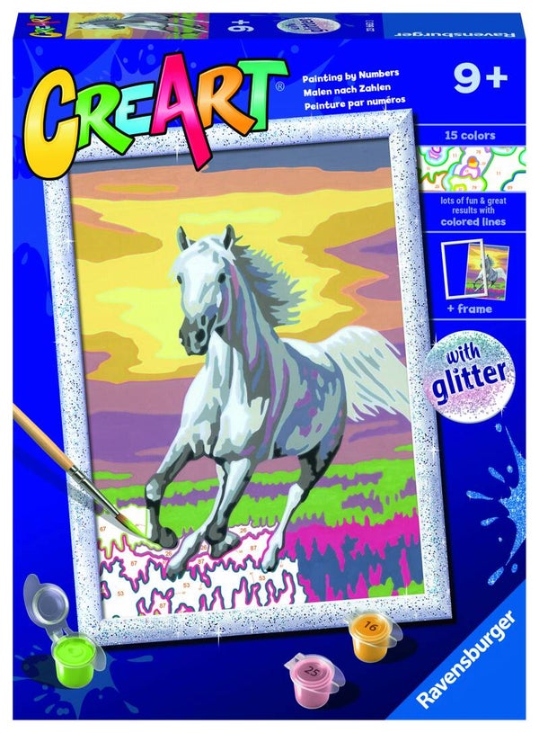 Ravensburger Schilderen op Nummer Horse at Sunset