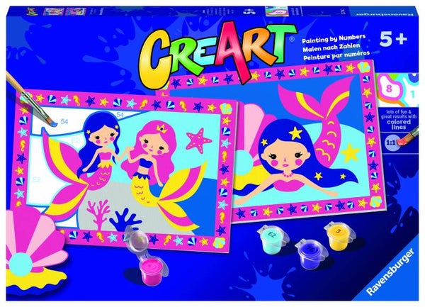 Ravensburger Schilderen op Nummer Mermaid Magic