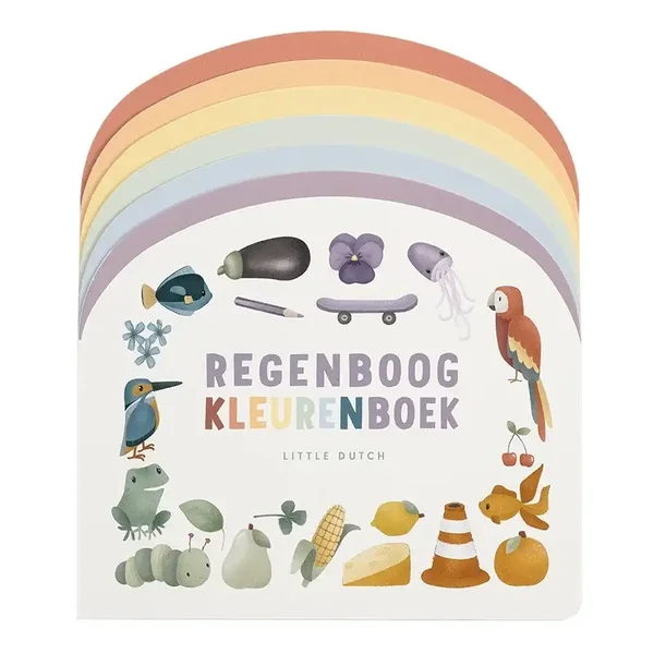 Regenboog kleurenboek BK004