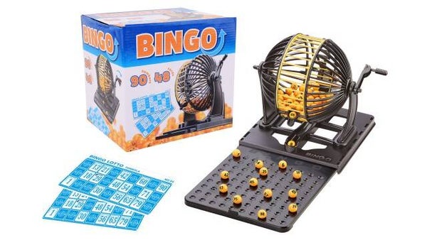 Bingo spel met 90 nummers