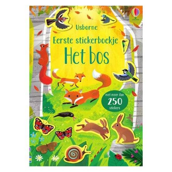 Eerste stickerboekje Het bos