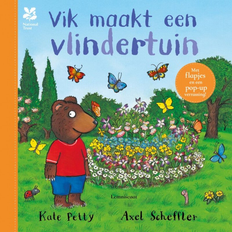 Vik maakt een vlindertuin (flapjesboek)