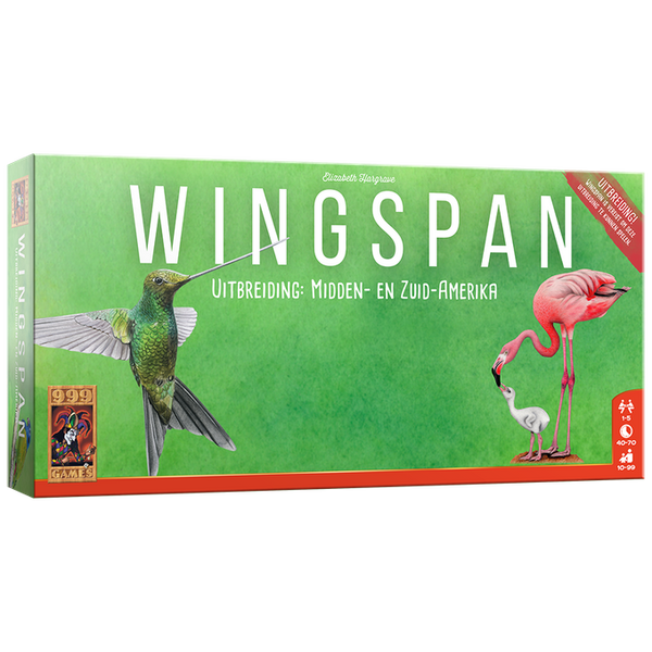 Wingspan uitbreiding: Midden- en Zuid-Amerika - Bordspel