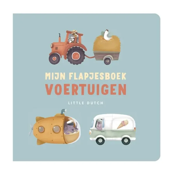 Mijn flapjesboek - Voertuigen BK007