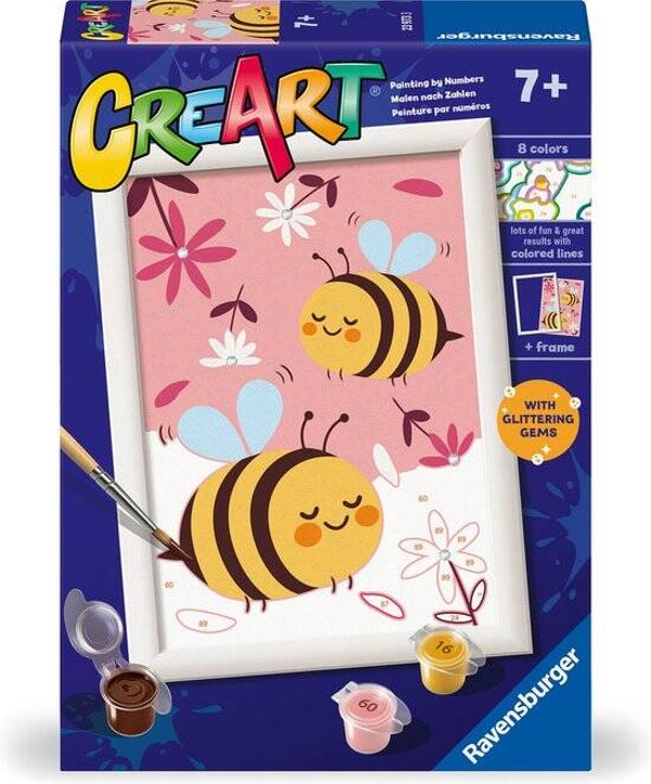 Ravensburger Schilderen op Nummer Happy Bumblebees