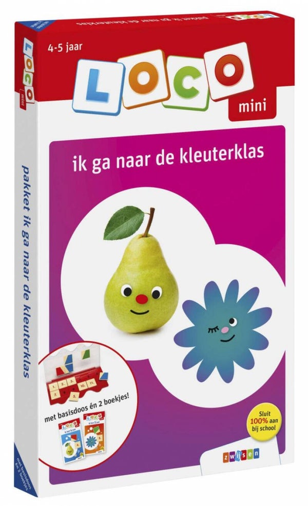 Pakket Loco Mini - Ik ga naar de kleuterklas
