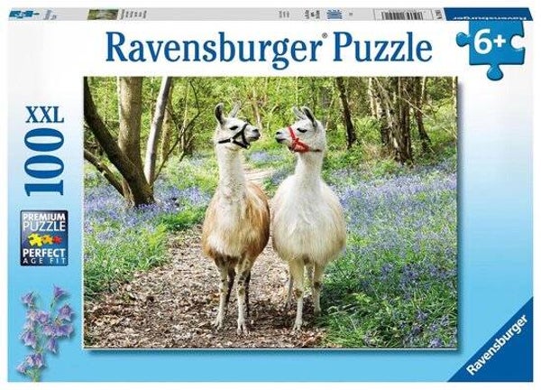 Ravensburger puzzel Lama Liefde  100XXL stukjes  129416