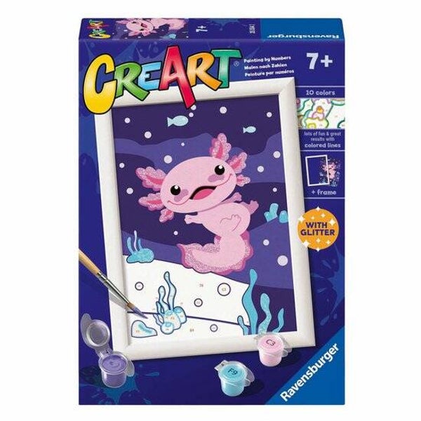 Ravensburger Schileren op Nummer Axolotl