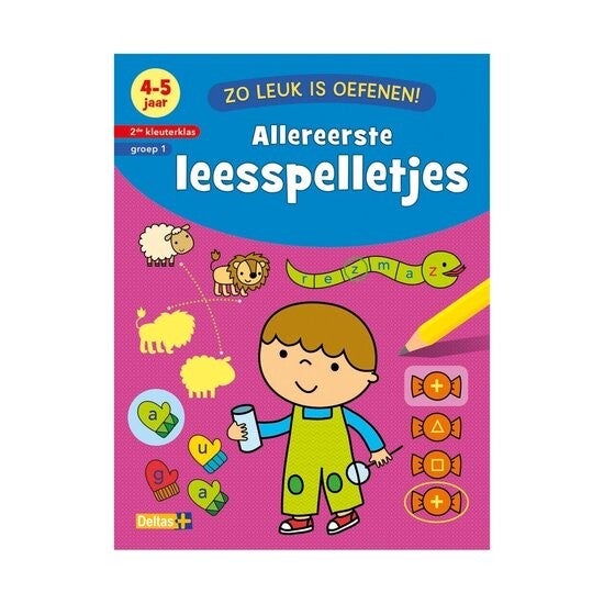 Zo Leuk Is Oefenen! leesspelletjes 4-5 Jaar