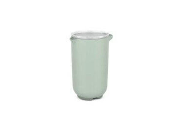 Mixbeker met deksel Chef It 1000 ml - Nordic sage