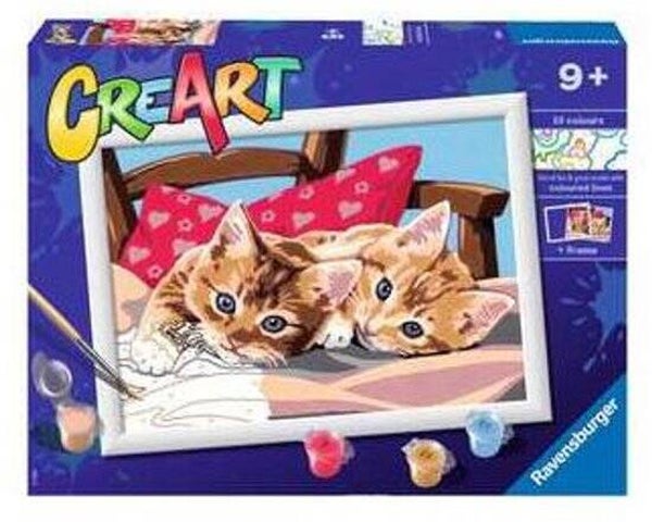 Ravensburger Schilderen op Nummer Two Cuddly Cats